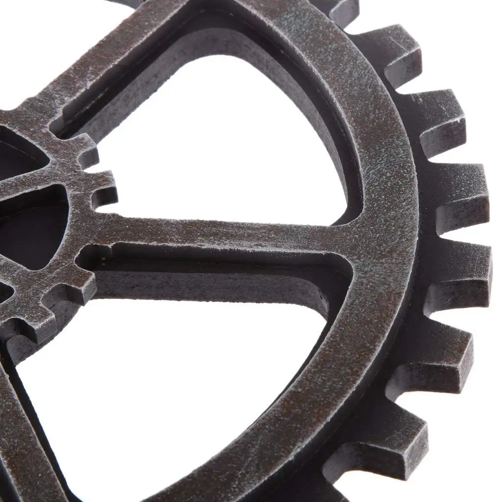 24 см стимпанк Ретро Ремесло Украшение стены бар Домашний Cogwheel художественное