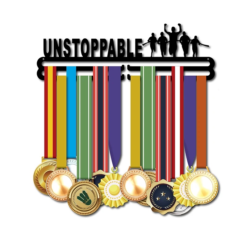 DDJOPH марафон медаль Вешалка Беговая держатель витрина 36 см L держать 28 +