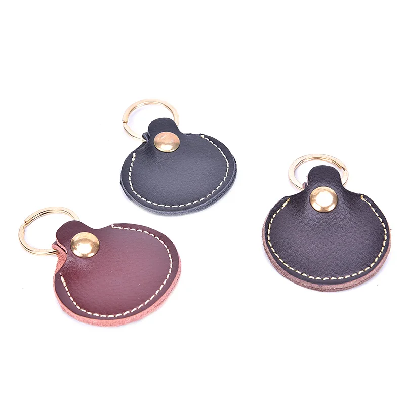 1 шт. компактный держатель для гитары из натуральной кожи чехол хранения