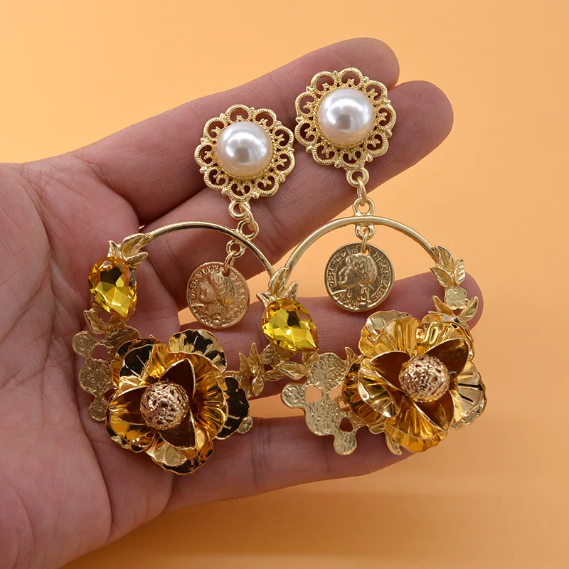 Новые барочные серьги длинные в виде пчел квадратные Ночные Клубные роскошные