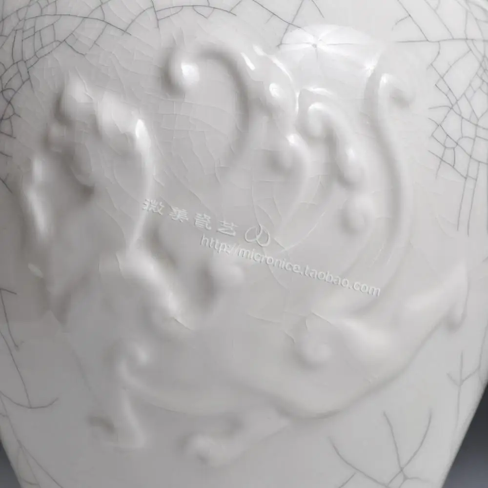 Антикварная ваза из глазури в виде дракона летающего тигра керамическая бутылка