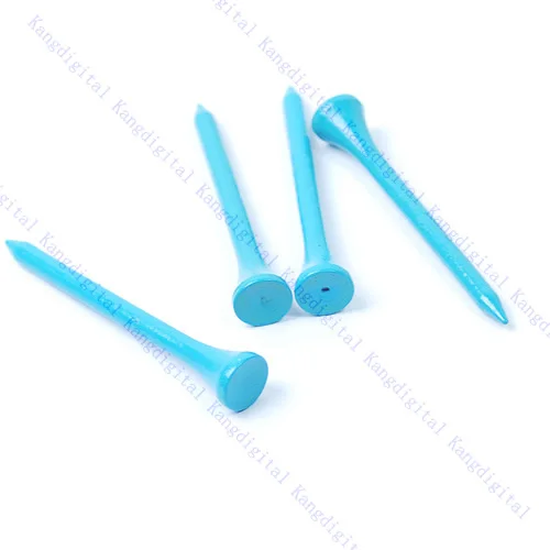 

100pcs 70mm Golf Ball Wood Tee Outdoor sports wooden Tees Brand White