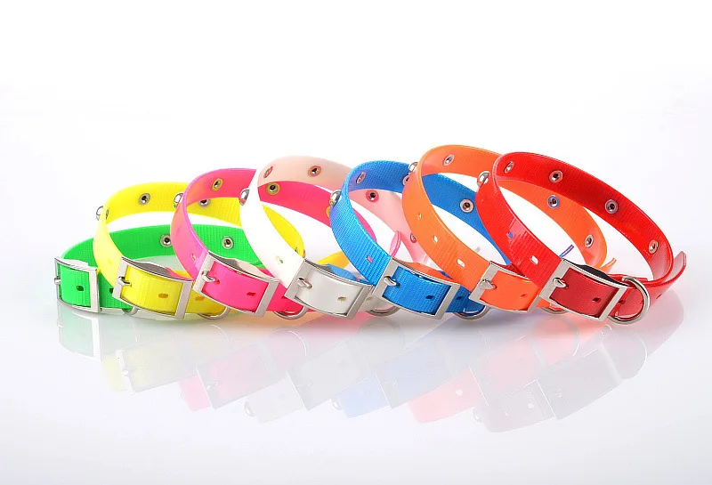 Регулируемые воротники из ТПУ для собак и щенков ожерелье ошейники ошейник кошек
