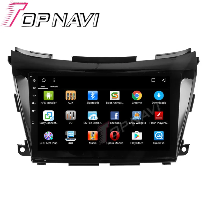 Topnavi 10 1 &quotчетырехъядерный Android 7 2G 32G 8 Core Автомобильный GPS навигатор для Nissan Murano 2015