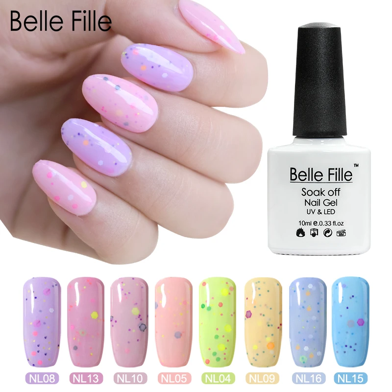 Belle Fille лак для ногтей сладкий сыр УФ гель маникюра сырный Конфеты Дизайн