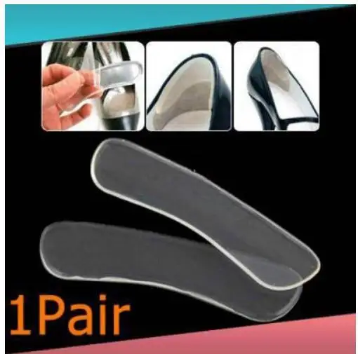 Лидер продаж 1 пара Самоклеющиеся Силиконовый гель каблук подушка для ног