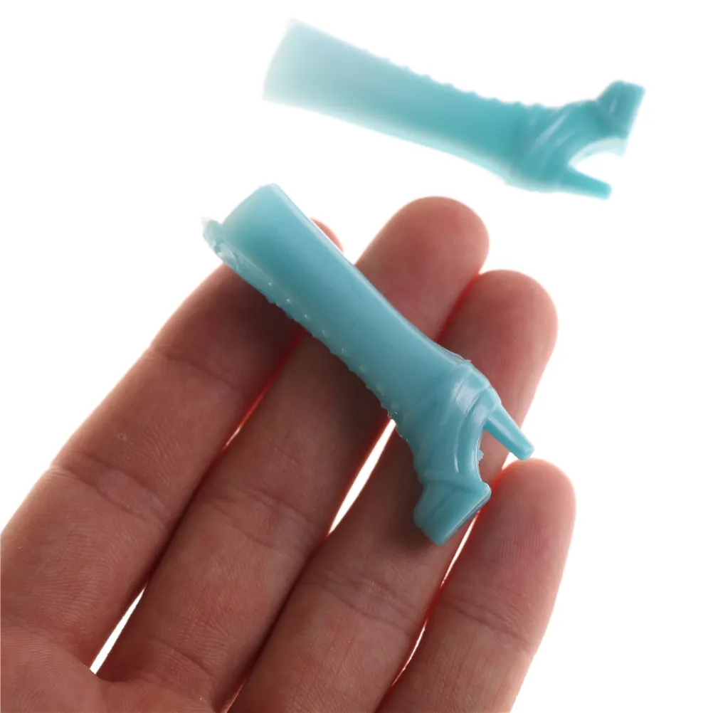 Ботинки 5 парт/Лот стильные синие повседневные ботинки на высоком каблуке милые