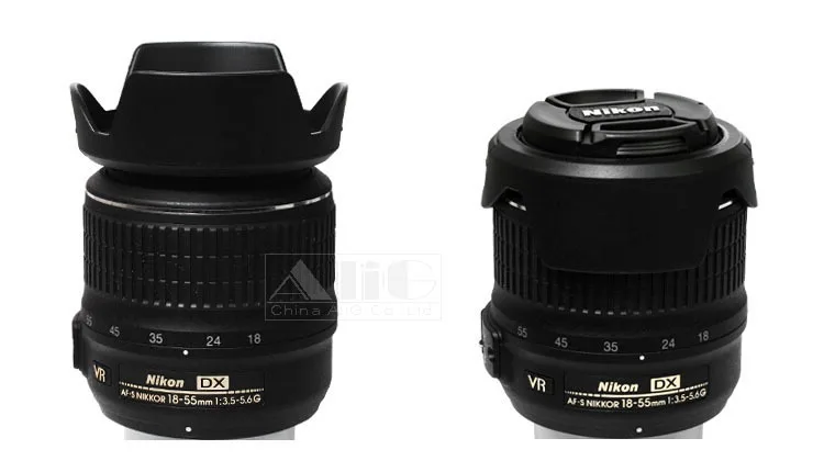 Крышка для объектива DSLR крышка от солнца байонет Nikon 2 5 6G 18 55 мм ED II / VR (не II)
