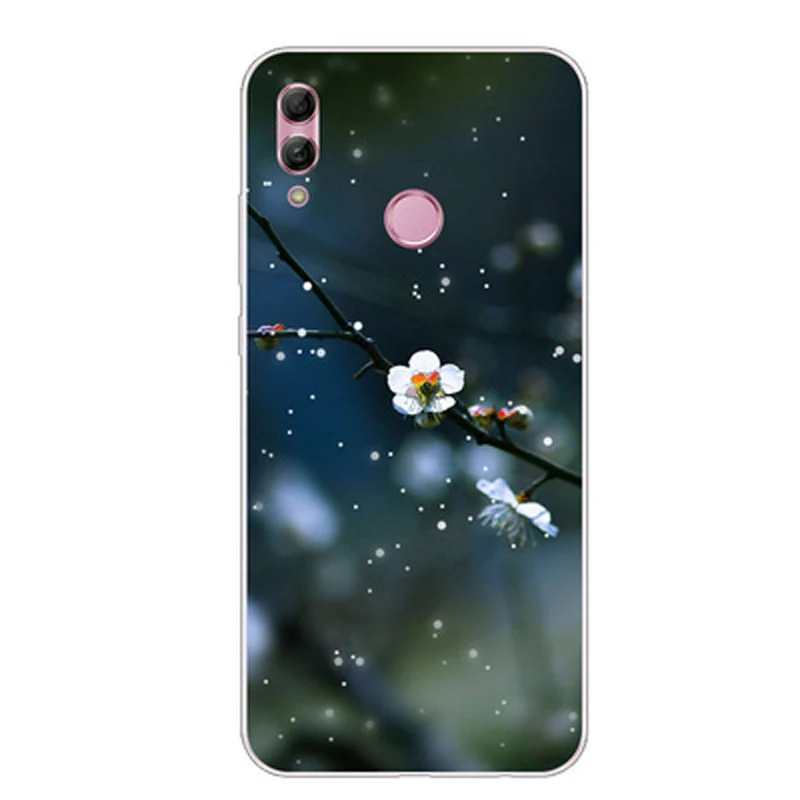 Силиконовый чехол 6 21 дюйма для Huawei Honor 10 мягкий из ТПУ телефона Прозрачный honor10 с