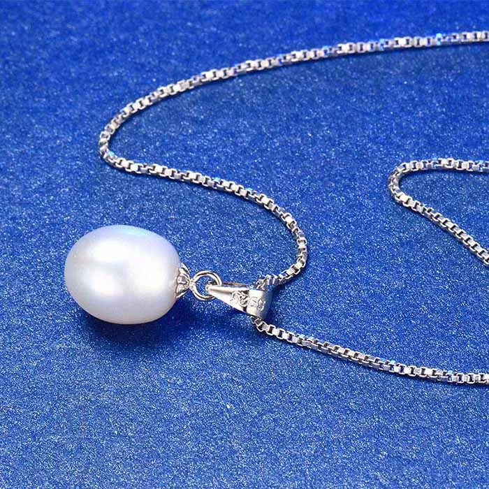Women Design pearl necklace fashion necklaces for women Wedding Jewelry Box Chains Necklace bijoux - Цвет камня: Белый