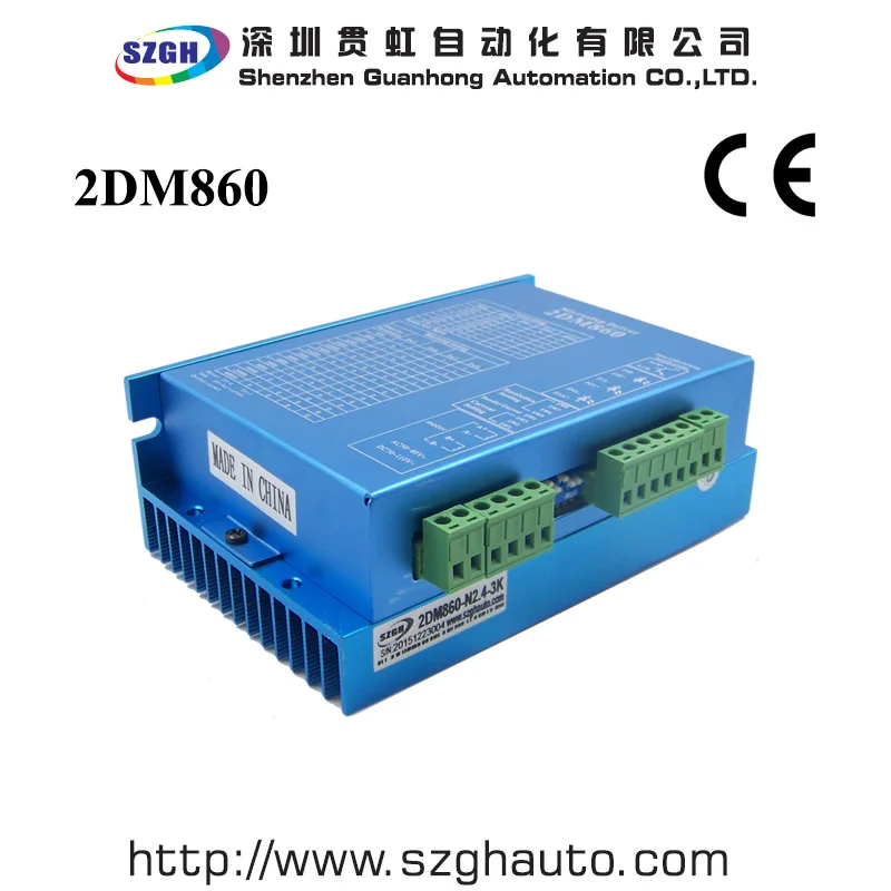2DM860H 2 фазный шаговый драйвер 32 битный DSP контроль AC30V 80V/DC40V 110VDC|stepper driver|stepper driver