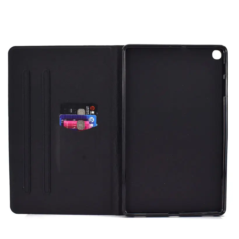 Чехол с милым рисунком для Samsung Galaxy Tab A 8,0 с S Pen SM-P200 P200 P205 P207 чехол из силикона pu кожи+ подарок