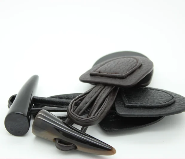 Новое Стильное шерстяное пальто на пуговицах 2 пары/Лот кожаное с ремешком