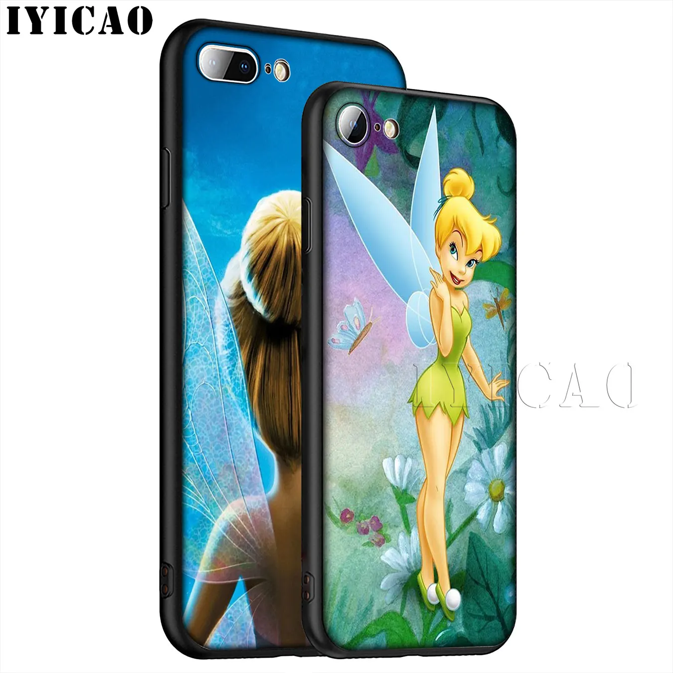 IYICAO Tinkerbell Феи tinker bell periwinkle Мягкий силиконовый чехол для телефона iPhone XR X XS 11 Pro Max 6 6S