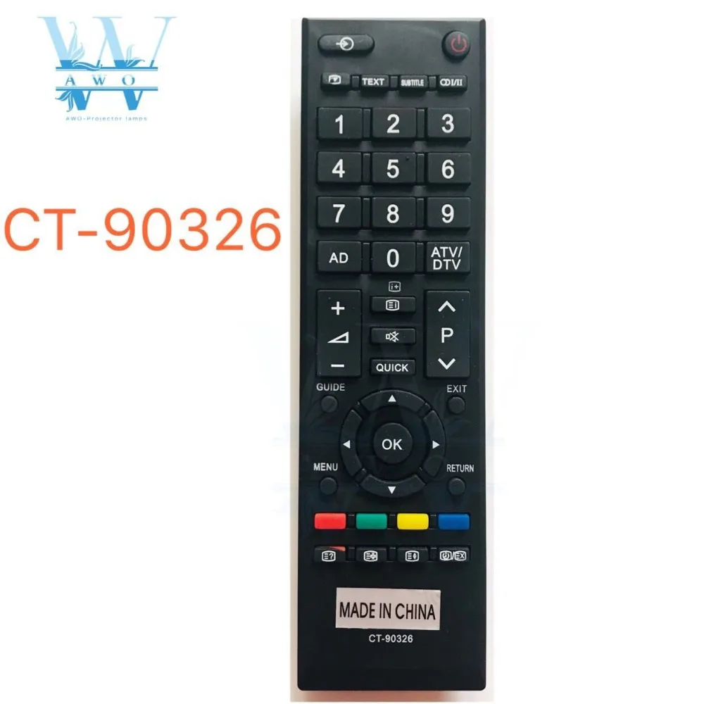Новый CT 90326 Smart LED TV пульт дистанционного управления для TOSHIBA 90380 90336|Пульты ДУ| |