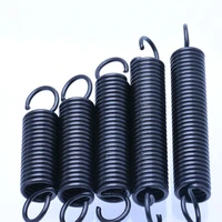 5pcs extension spring with hooks 1mm wire diameter small tension springs 25 60mm steel long extension spring