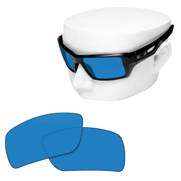 HD Blue Поляризованные Сменные линзы OOWLIT для солнцезащитных очков-oxley 2 OO9136 - Цвет линз: HD Blue