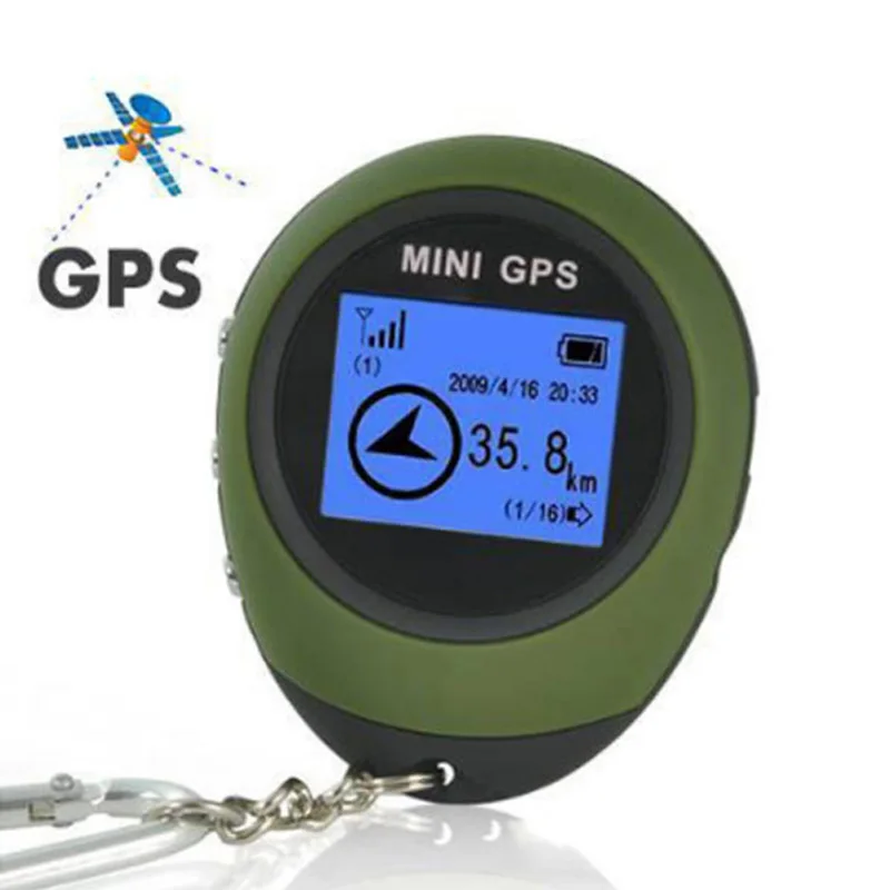 Портативный мини ручной gps трекер на брелке локатор поиска пути следования