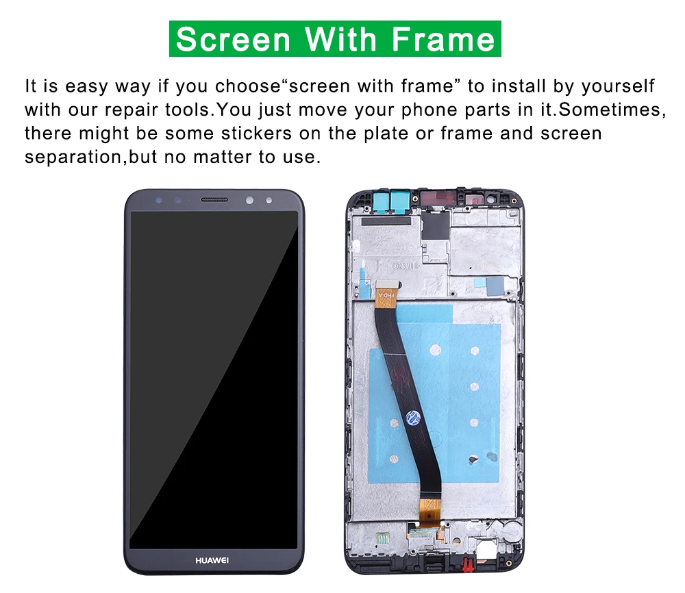5," дисплей для HUAWEI Nova 2i lcd сенсорный экран с рамкой для HUAWEI mate 10 Lite lcd Nova 2i дисплей RNE-L21