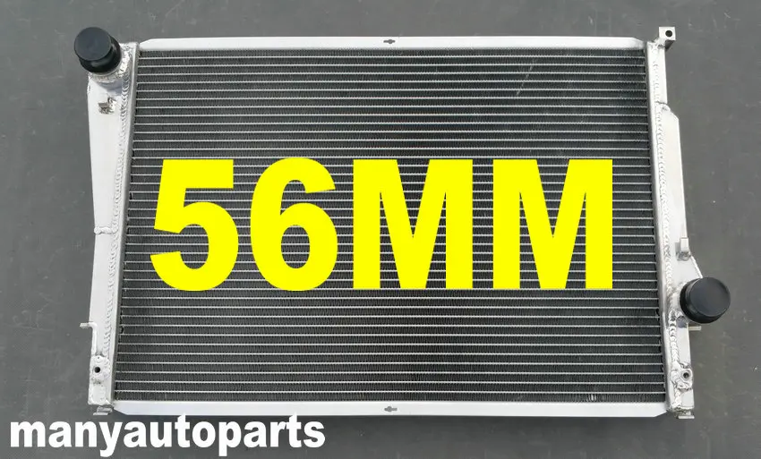 Алюминиевый радиатор + вентилятор для BMW 3 серия E46 Z4 M3 316 318 320 323 325 328 330D Ci i E85 E86 SI 1998