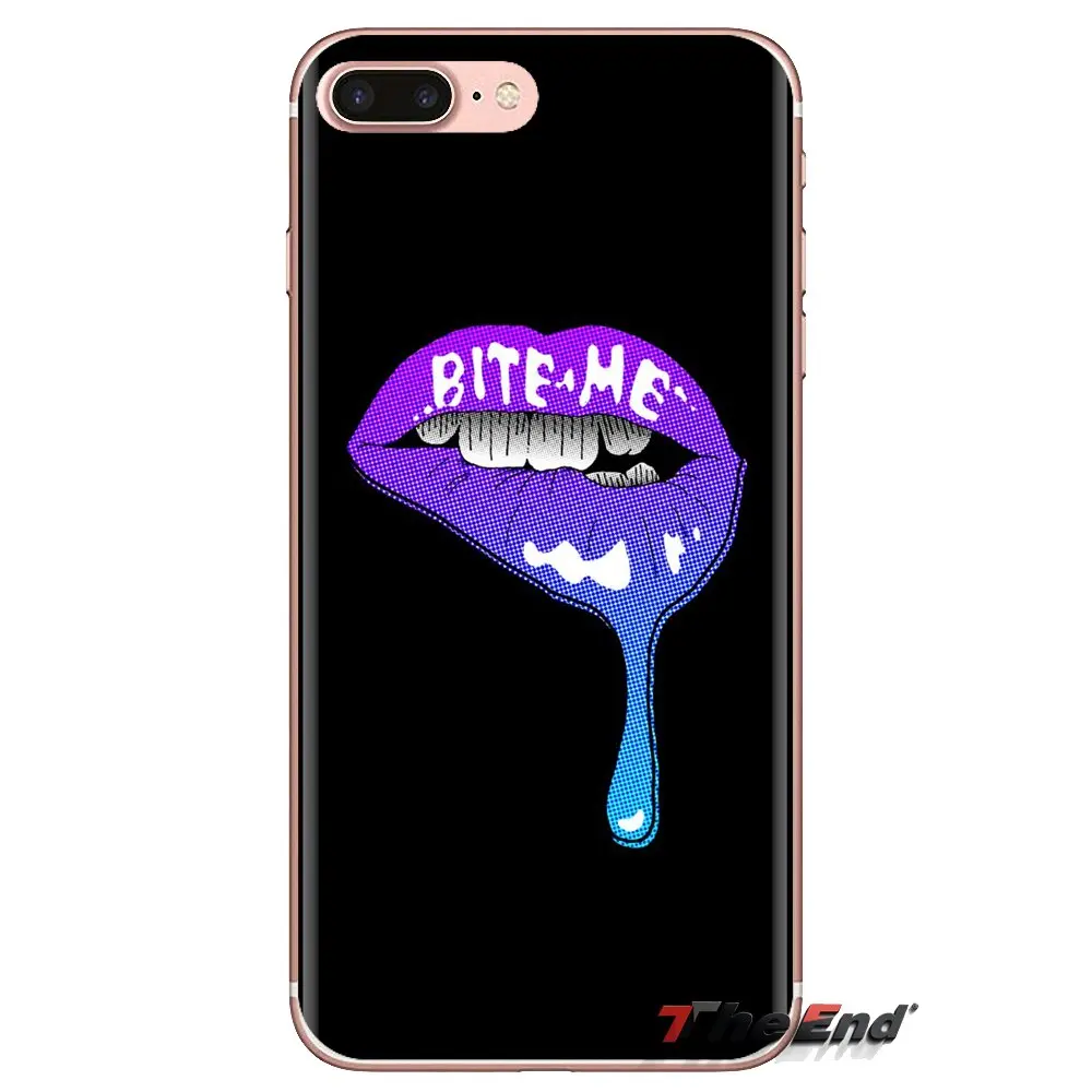 Мешок TPU чехол Bite Me попа задница наклейка на автомобильный бампер для sony Xperia Z