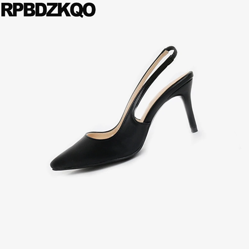 обувь закрытый носок ремень женщина сандалии 2018 лето стилет высокий каблук