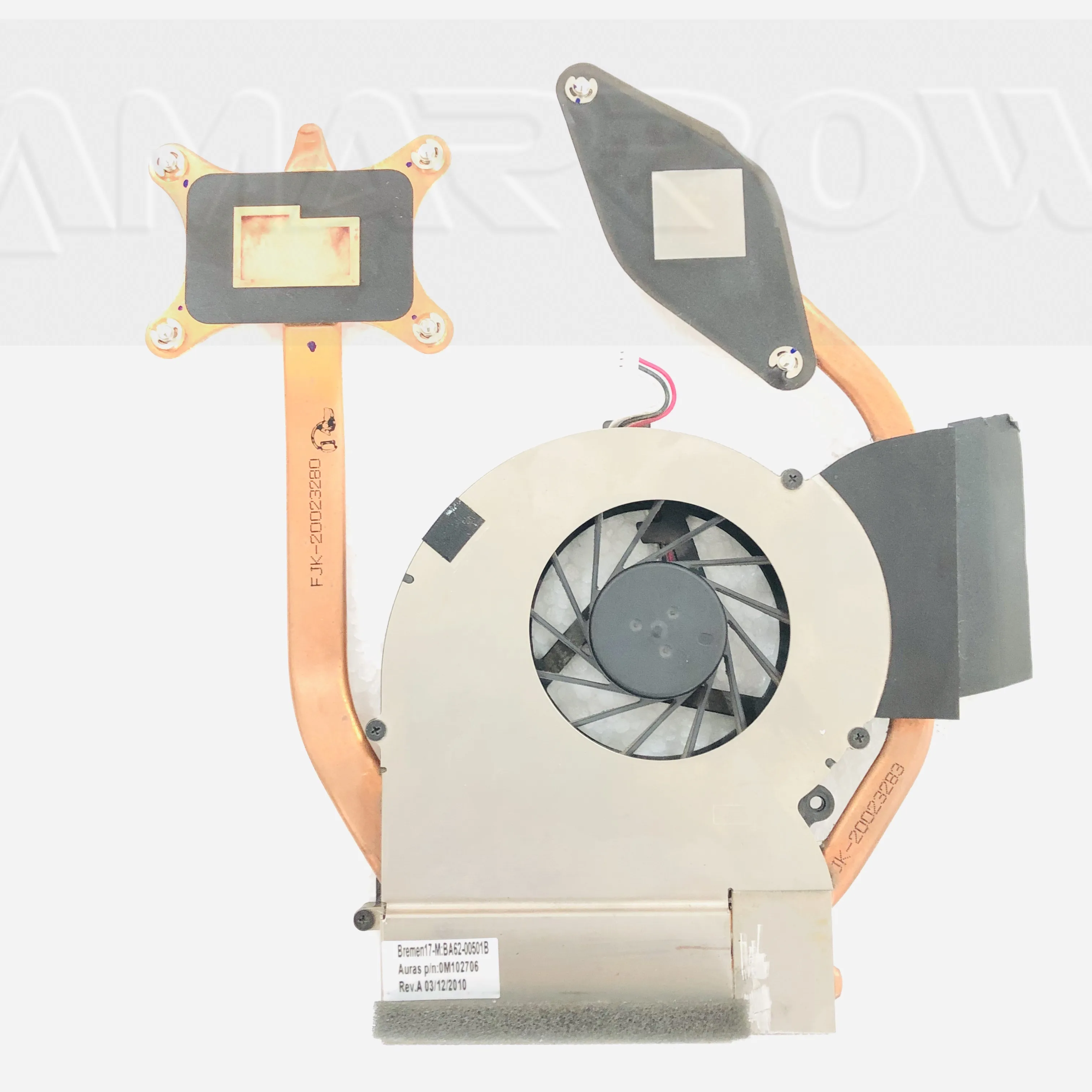 Оригинальный радиатор для ноутбука SAMSUNG кулер процессора R780 вентилятор BA62-00501B |