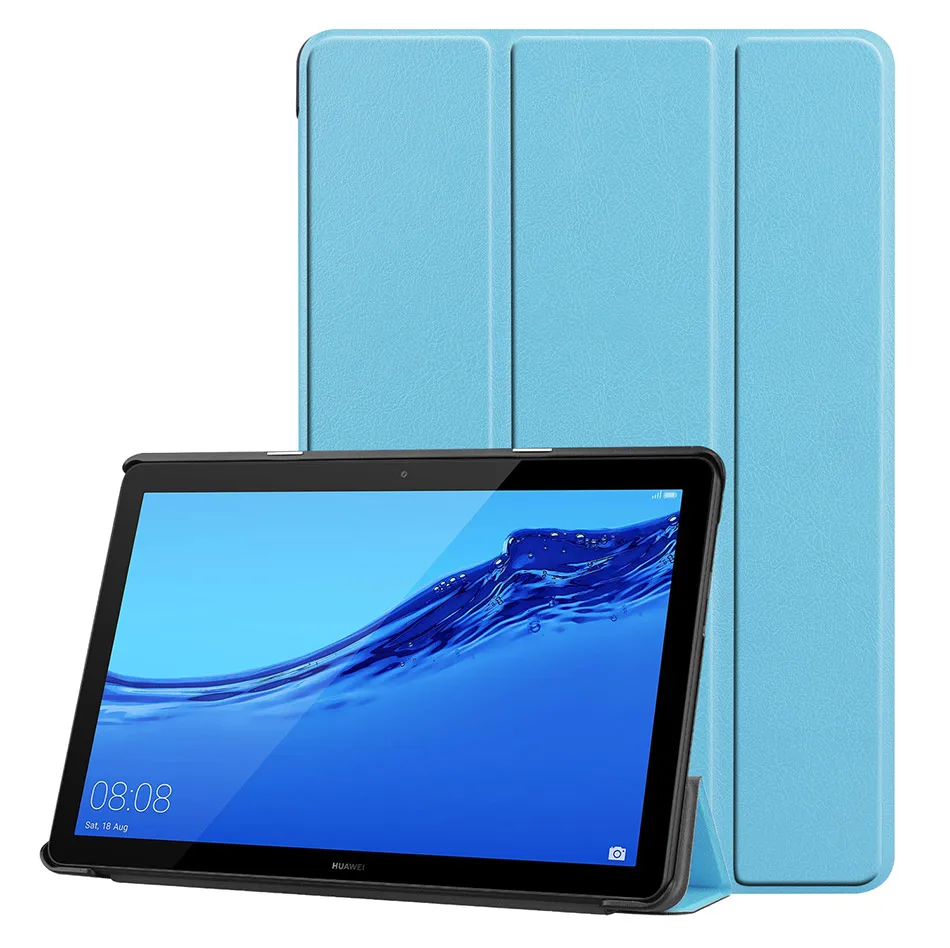 Умный кожаный чехол для huawei MediaPad M5 Lite, 10,1 дюймов, магнитный складной чехол-подставка для huawei M5 Lite 10 BAH2-L09/W19 DL-AL09