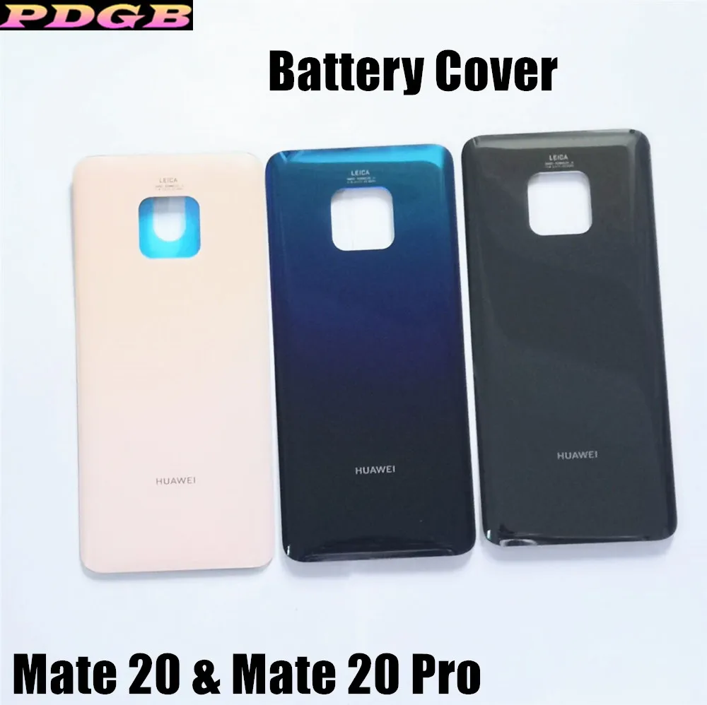 Оригинальная Крышка батарейного отсека для Huawei Mate 20 чехол телефона Pro роскошная