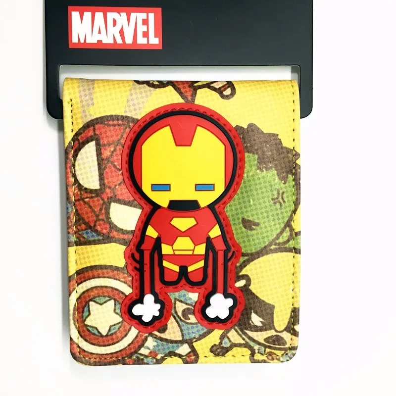 Комиксы Dc Marvel Мстители мультфильм бумажник милый Супермен Бэтмен американский