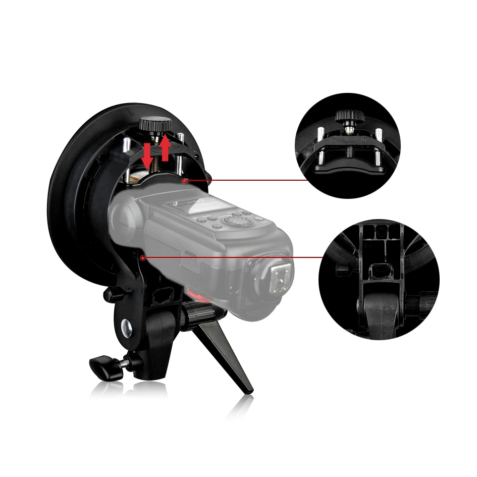 Godox s образный кронштейн Bowen Mount + софтбокс 23 &quot/60 см комплект для Камеры