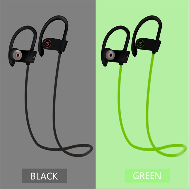 U8 магнитные Bluetooth Наушники V4.1 стерео спортивные многофункциональные наушники