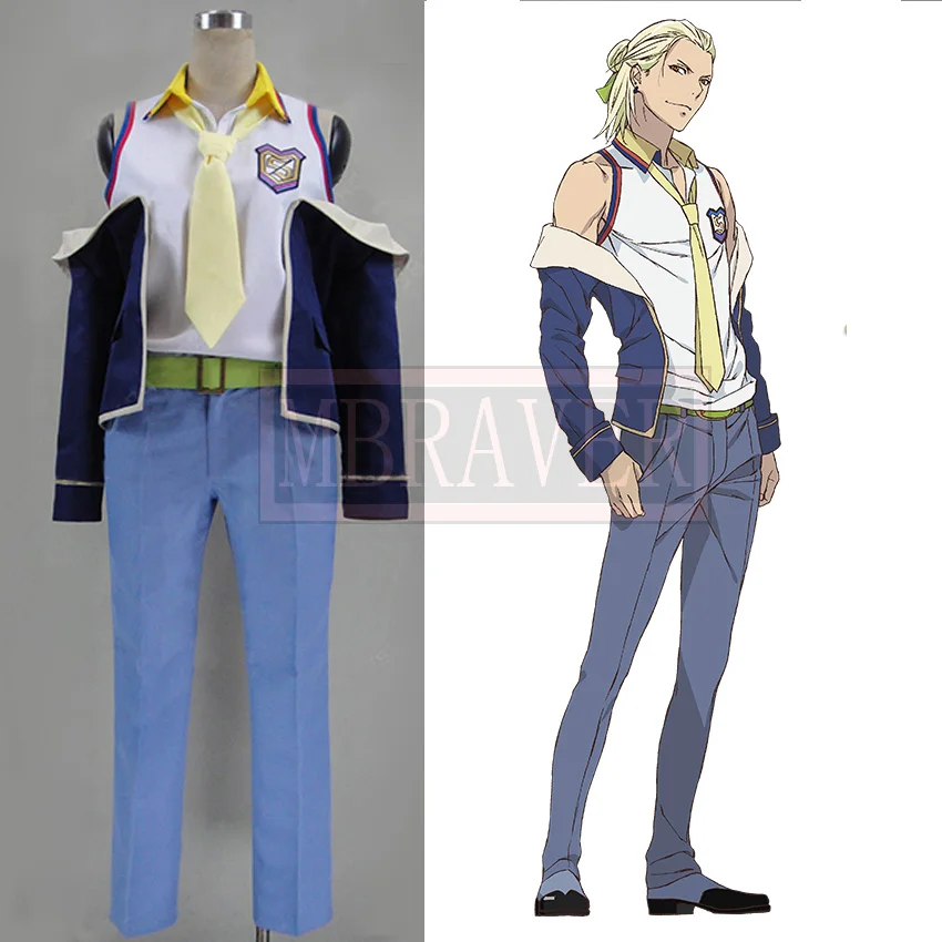 Dance with Devils Mage Nanashiro Whole Male Set Cosplay Costume Free Shipping