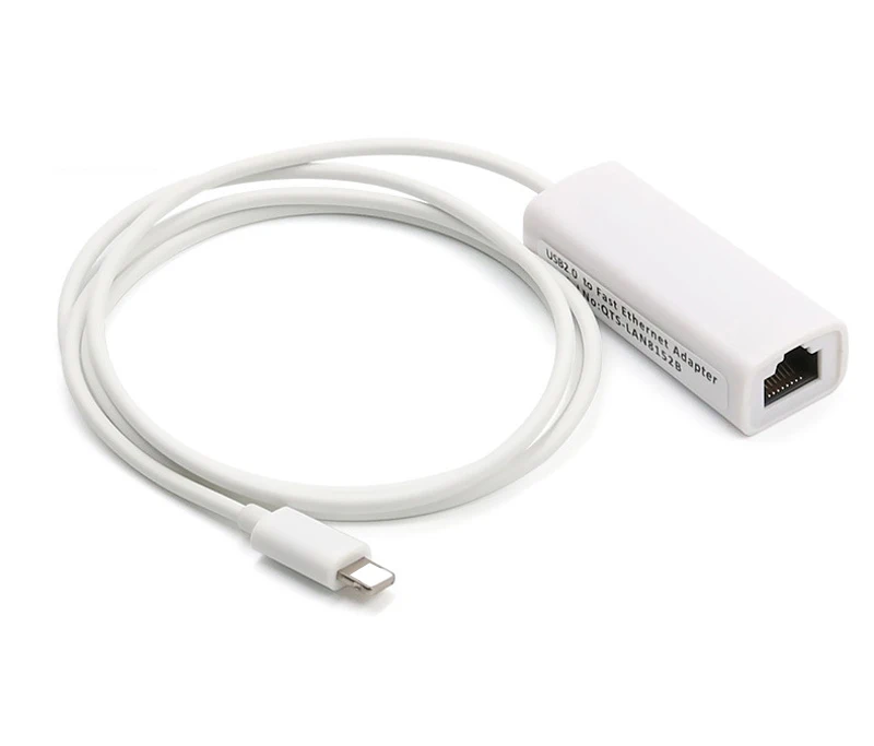 IOS Ethernet сетевой адаптер для iPhone 11 Pro PRX XS MAX XR 6 7 8 Plus и iPAD Телефон RJ45 LAN Карта проводной кабель зарядного устройства
