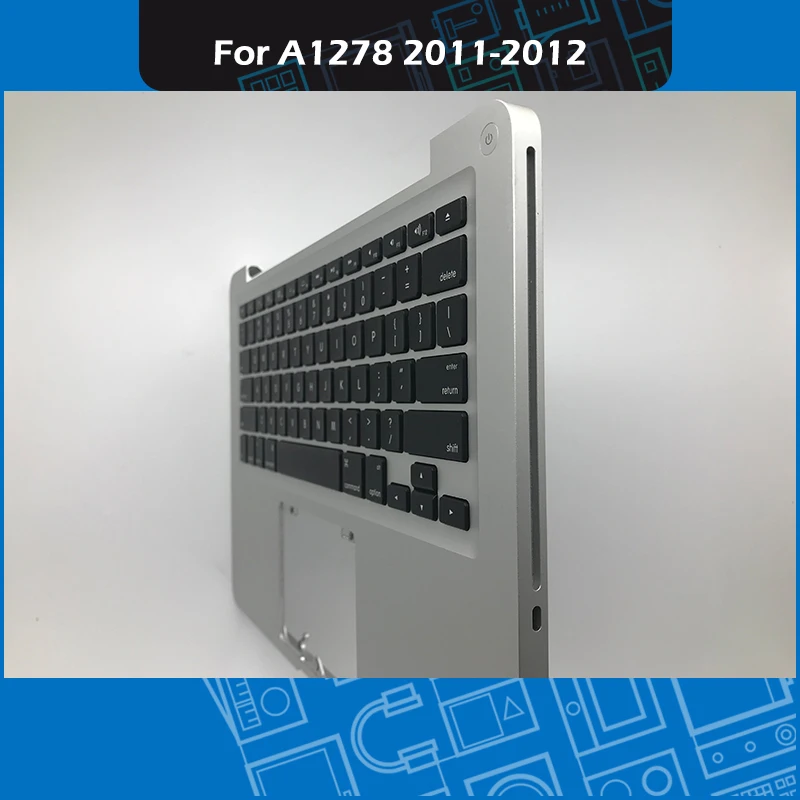 Ноутбук A1278 Topcase с клавиатурой США для Macbook Pro 13 &quotA1278 Top Case Palmrest Замена 2011 2012 год