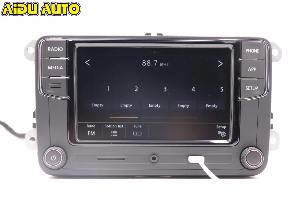 RCD330 RCD330G Plus Carplay MIB радио для автомагнитола VW Golf 5 6 Jetta MK5 MK6 CC Tiguan Passat B6 B7 поло touran 6RD035187B Mirrorlink 1 ГБ
