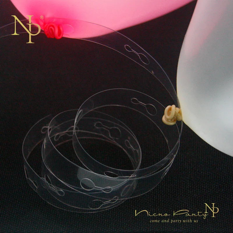 Nicro 5M 410/110 Holes Ballons Chain Accessories Wedding Birthday New Year Balloons Backdrop Party DIY Decor Seal #Bal49 | Дом и сад