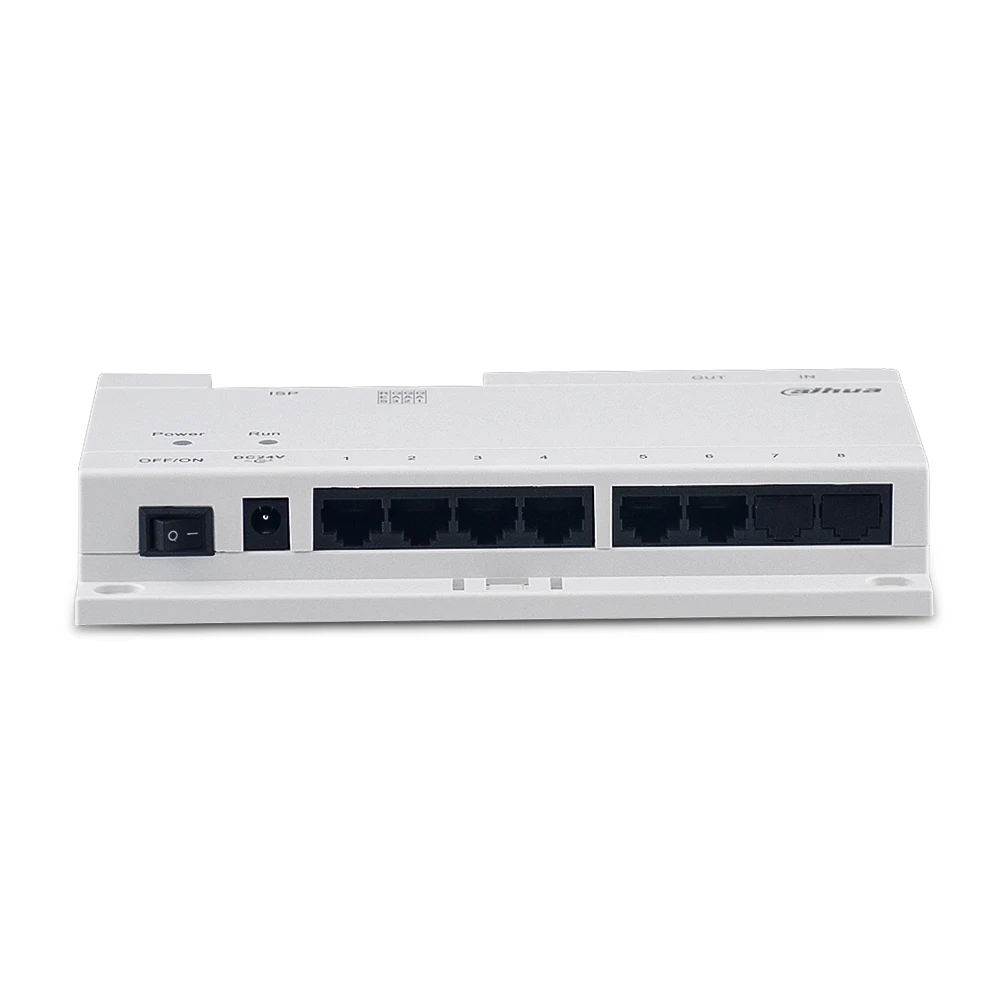 Видеодомофон DH VTNS1060A POE коммутатор для IP-системы подключение до 6 комнатных