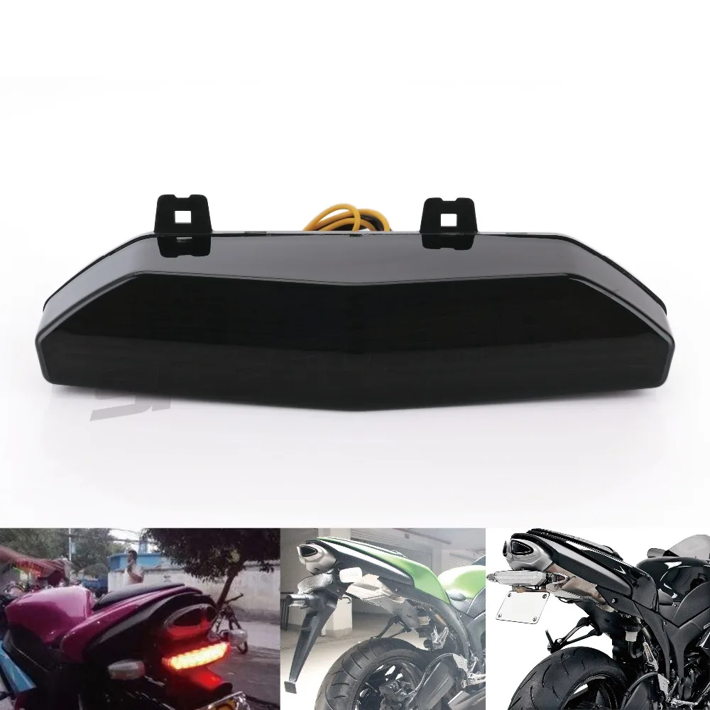 SPEEDPARK для Kawasaki Ninja ZX-6R ZX6R Встроенный светодиодный задний поворотник высокого
