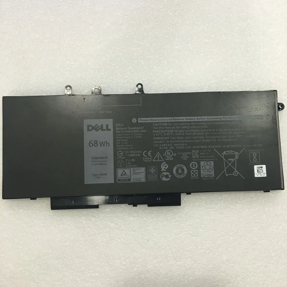 Новые оригинальные Батарея для DELL Latitude E5580 E5480 E5488 E5490 E5280 E5290 5490 точность 3520 3530 GJKNX