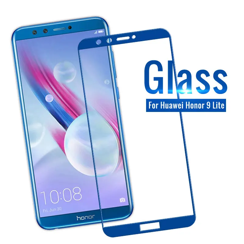 Защитное стекло для huawei honor 9 9lite Защита экрана hauwei Honor9lite honor9 light 9H пленка с полным