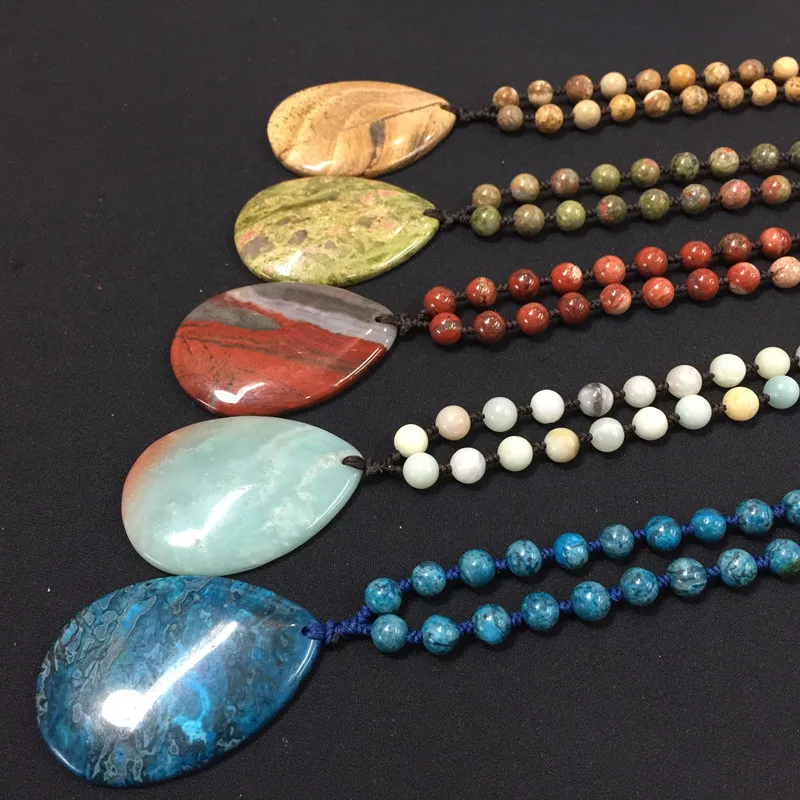 Женские бусы из бисера длинное ожерелье 85 см натуральные 8 мм бусины цветные розы