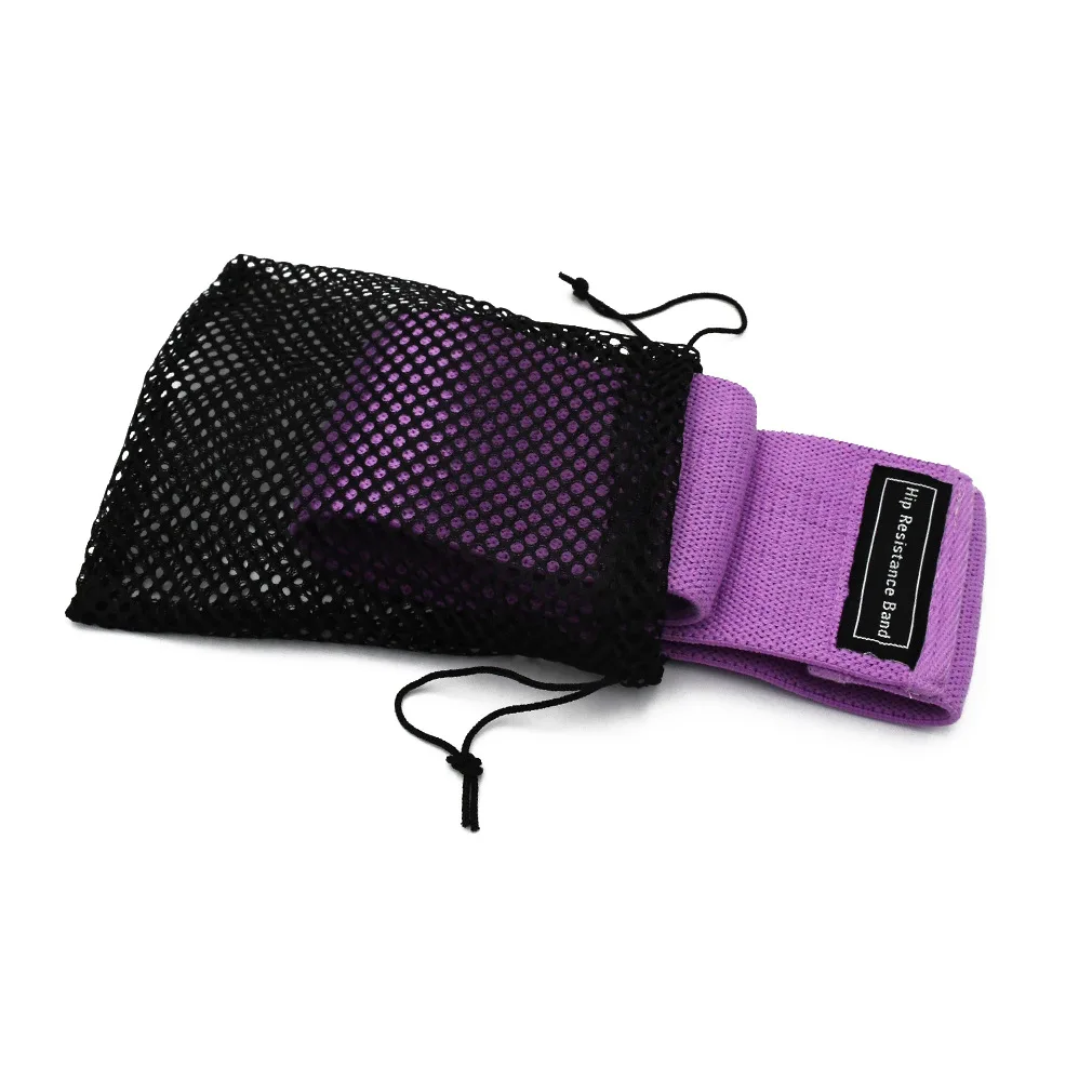 Purple 76x8cm Новая прочная хип кольцевая полоса Йога противоскользящая спортивная резиновая лента упражнения плетеная эластичная лента подтяжка бедра - Цвет: Purple 76x8cm