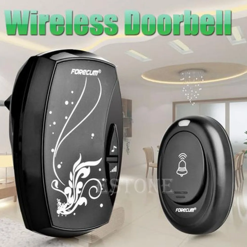 

New Wireless 100M Range Remote Control Waterproof Intelligent Doorbell 36 Songs