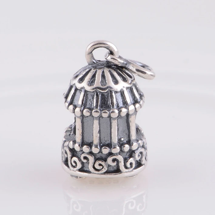 NEW Fits Pandora Charms Bracelet 925 Sterling Silver Beads Golden Nightinggale Bird Charm DIY Making Necklaces &amp Pendants | Украшения и