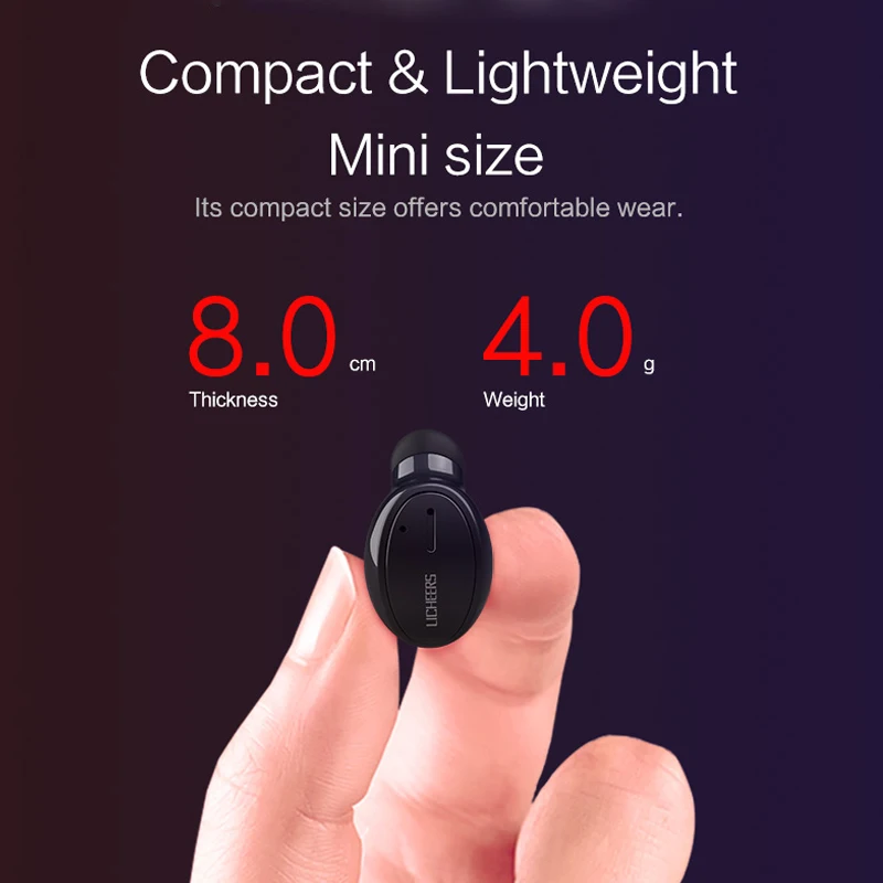 LINGCHEN беспроводные наушники мини bluetooth-наушник HIFI гарнитура свободные руки стерео