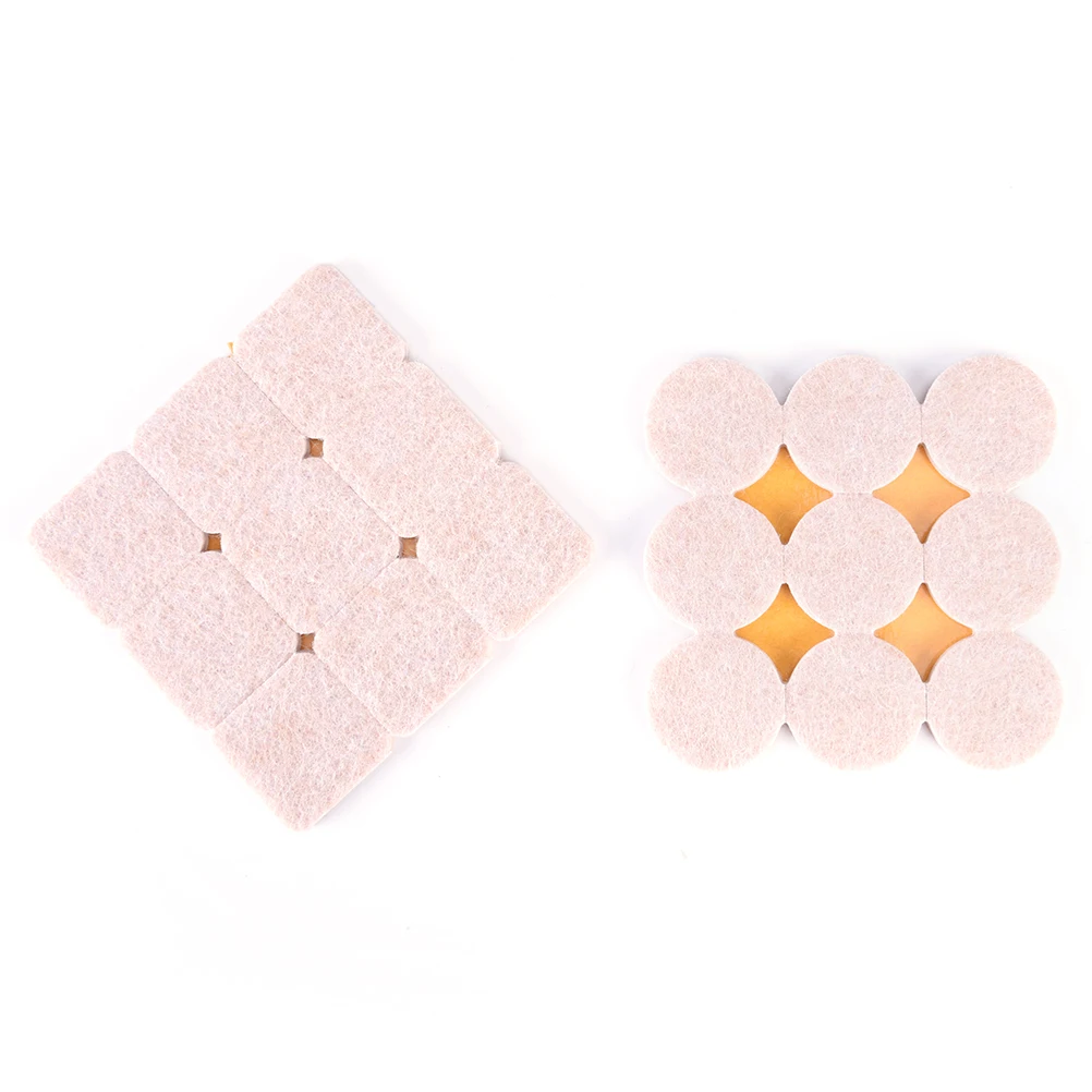 

18x High Quality Rectangle Felt Pads Sets DIY Self Adhesive Furniture Scratch Protector