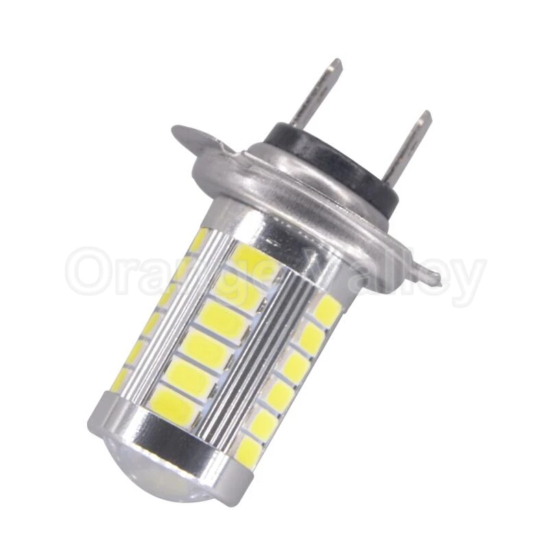 2 шт. горячая Распродажа H7 33 светодиодный 5630 SMD 5730 белый автомобильный объектив