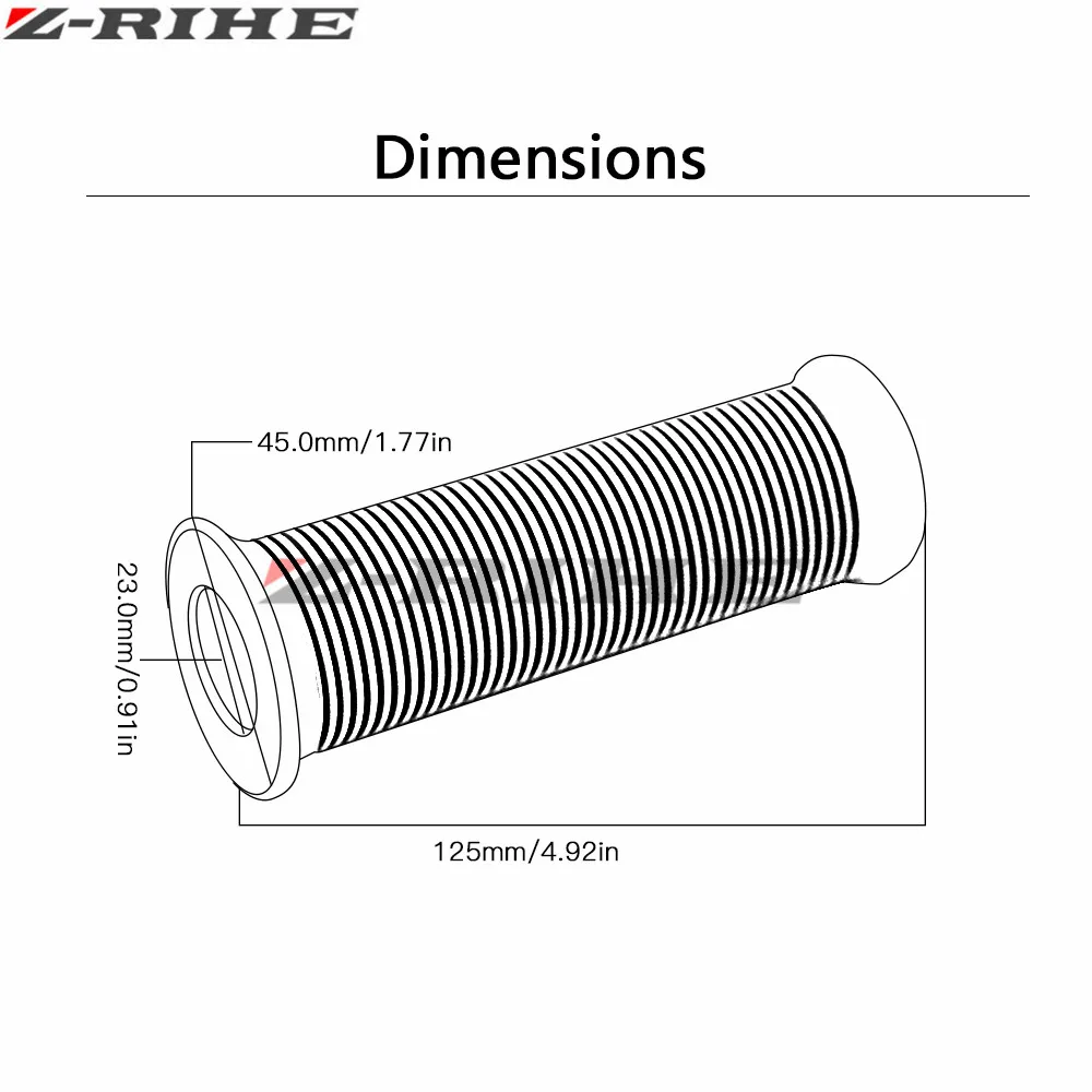 1 пара мотоциклетных рулей для мотоцикла на заказ гелевые алюминиевые ручные