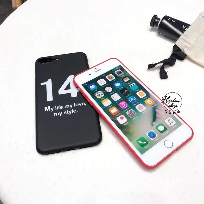 Pybth забавные Мультфильм телефона чехол для iPhone х 6 S 7 8 плюс крышка номер 1314 жесткий